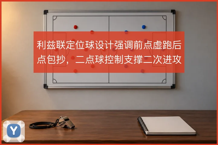 利兹联定位球设计强调前点虚跑后点包抄，二点球控制支撑二次进攻